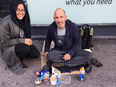 Homeless project volunteer reflections 